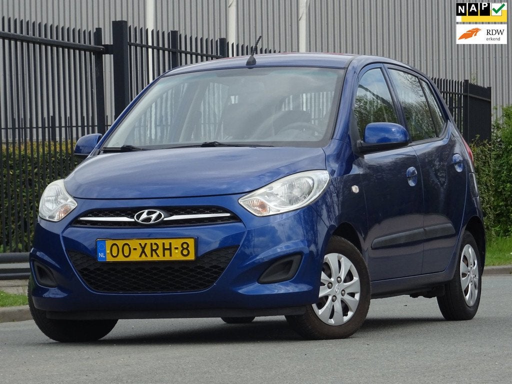 Hyundai I10 1.1 i-Drive Cool NAP/AIRCO/ELEKRAM/APK 04-2027, Euro 5, Gebruikt, 4 cilinders, Origineel Nederlands