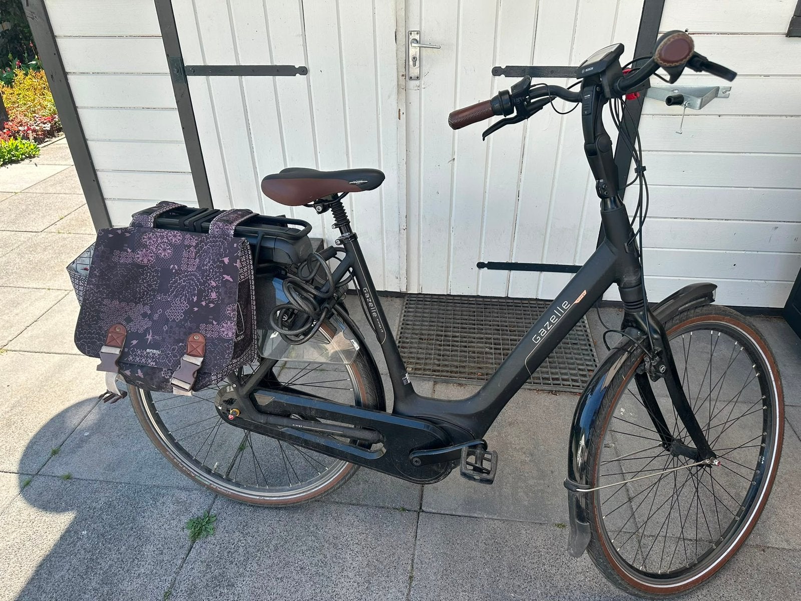 Gazelle Orange c8, HMB 57cm, 400 w, Fietsen en Brommers, Elektrische fietsen, 55 tot 59 cm, Ophalen, Zo goed als nieuw, Gazelle