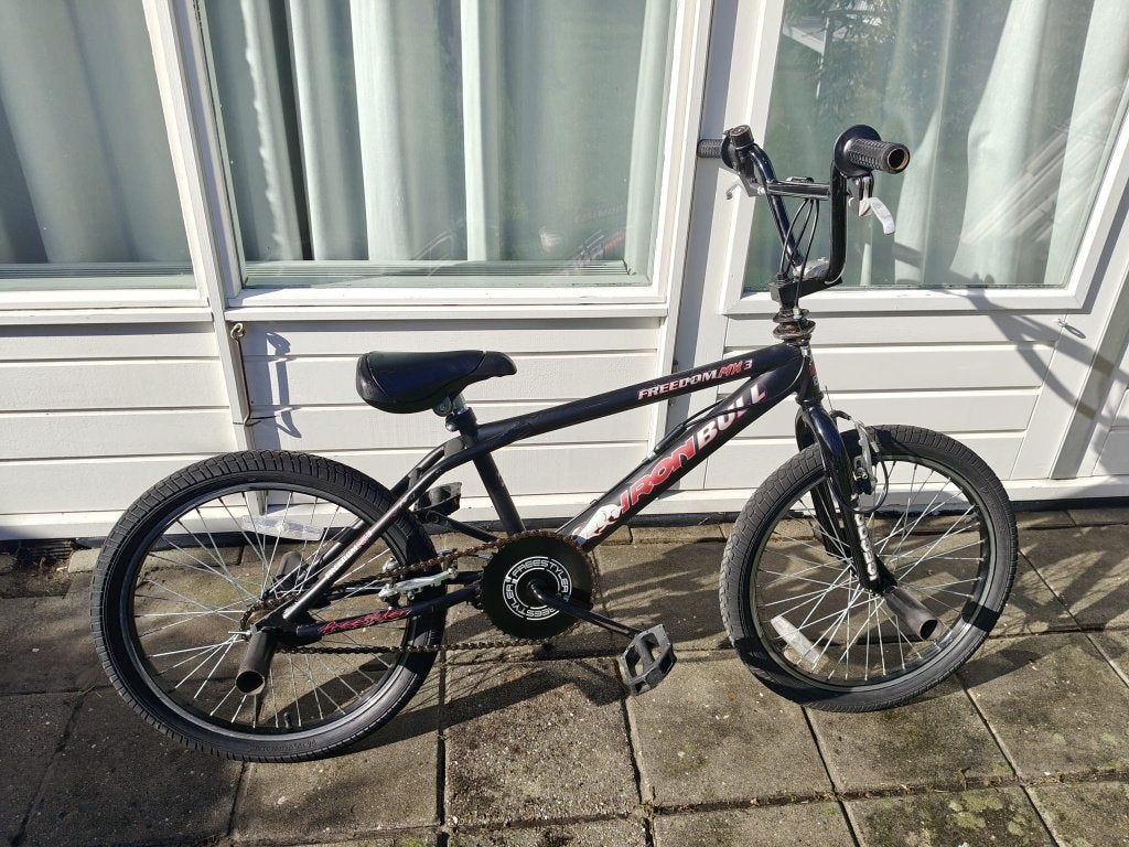 Ironbull Freedom MX3 BMX Stuntfiets (20 inch), Gebruikt, Staal, Velgrem, 20 tot 24 inch