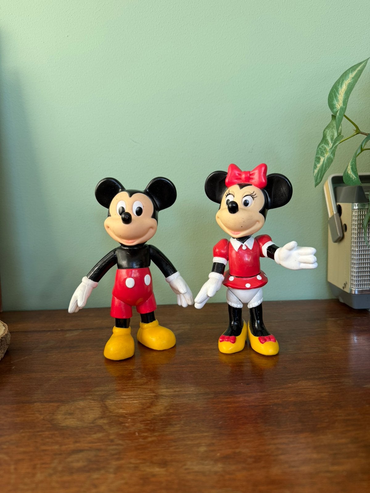 vintage Mickey en Minnie Mouse, Verzamelen, Ophalen of Verzenden, Gebruikt