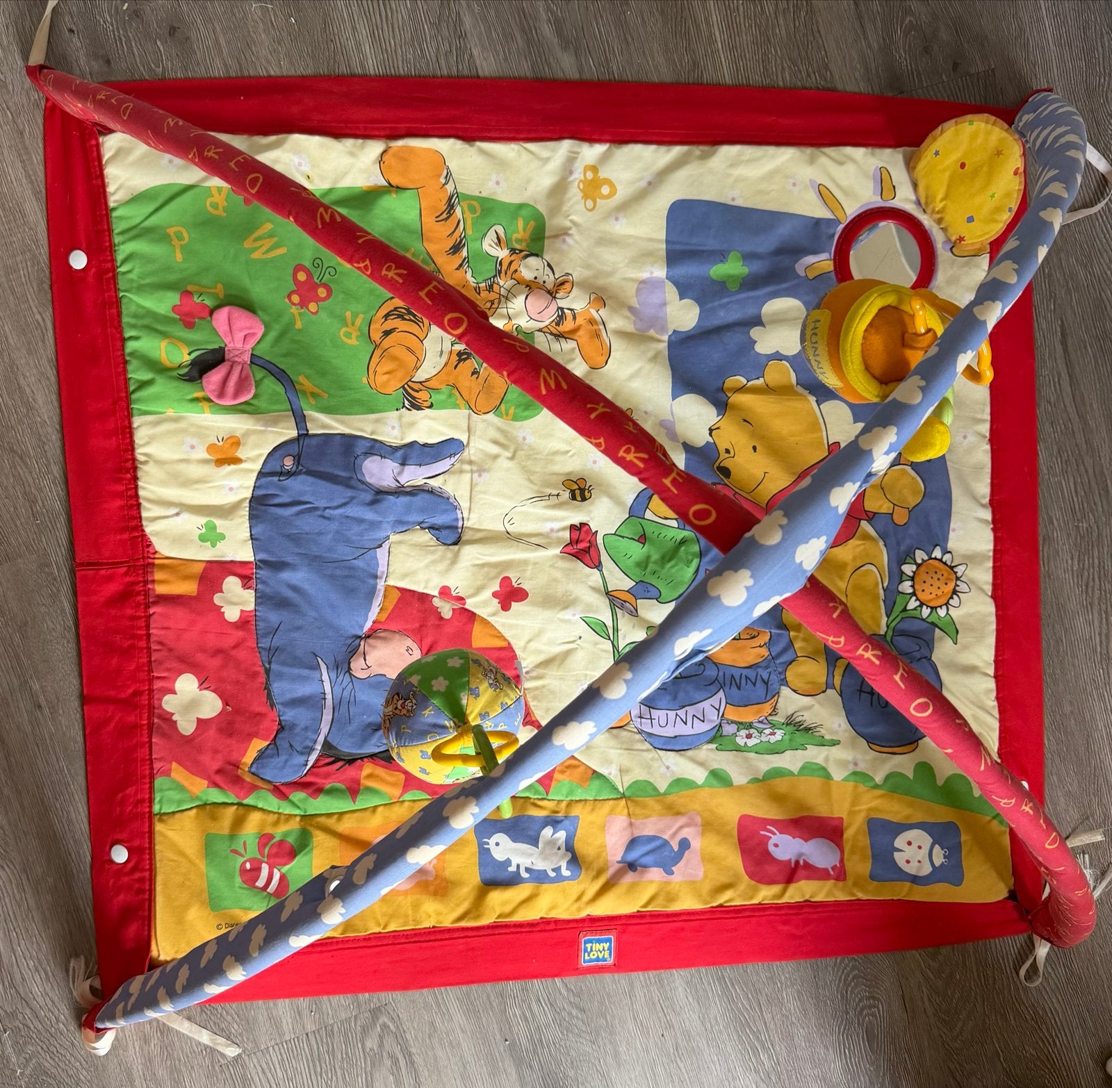 Winnie de Poeh Speelkleed met Babygym, Ophalen, Gebruikt, Speelkleed