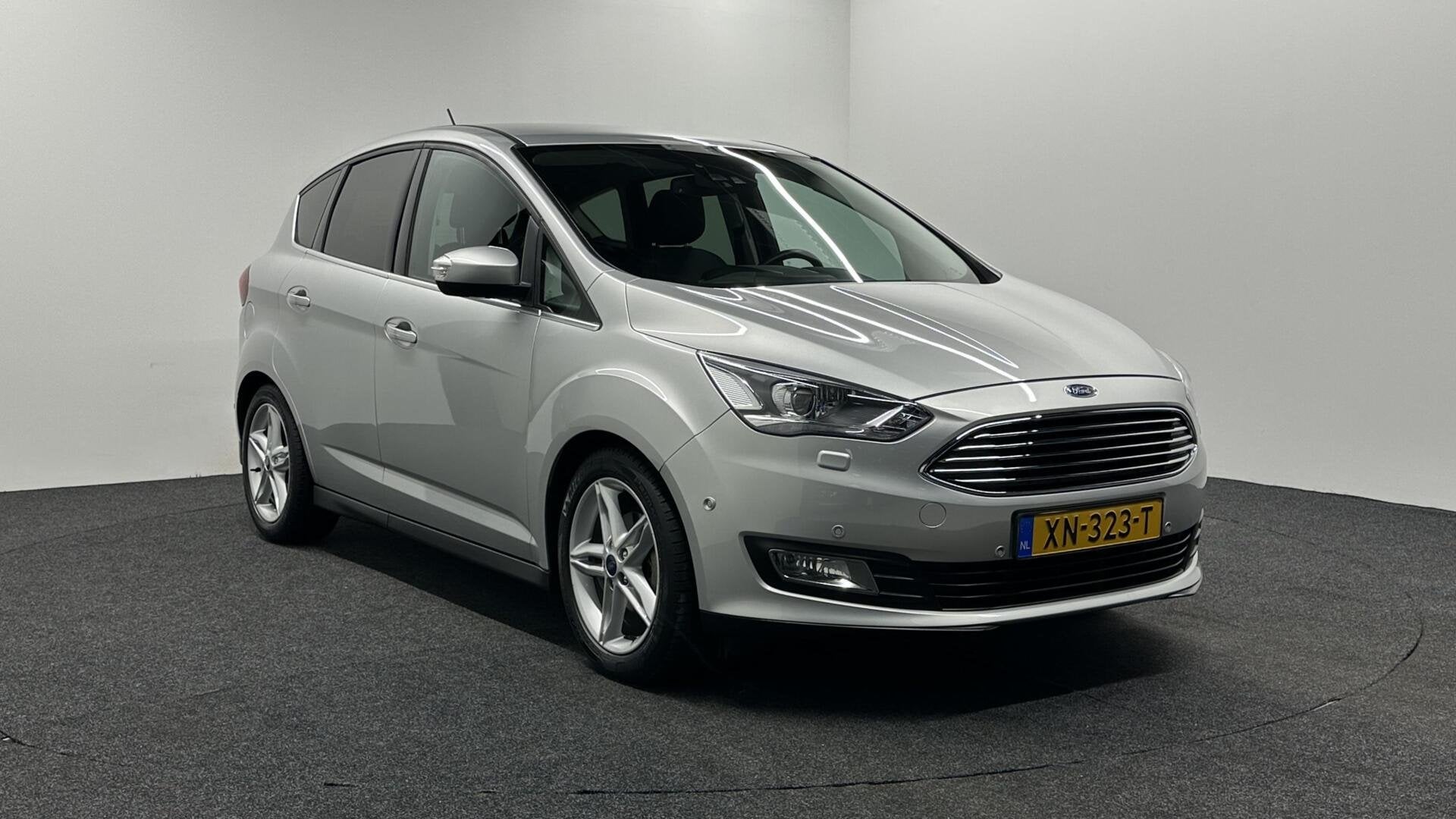 Ford C-Max 1.0 Sport TREKHAAK NAVI CARPLAY CAMERA LM ECC CRU, Auto's, Voorwielaandrijving, Gebruikt, Euro 6, Met garantie (alle)
