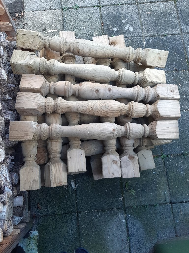 Gedraaide paaltjes, Tuin en Terras, Ophalen, Zo goed als nieuw, Minder dan 180 cm, Palen