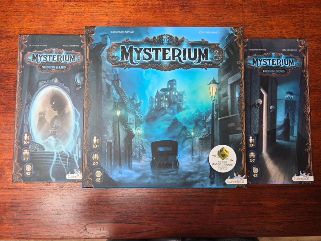 Mysterium + uitbreidingen, Ophalen of Verzenden