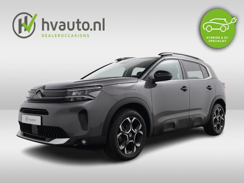 Citroën C5 Aircross 1.2 HYBRID 145PK MAX E-DCS6 | El. achte, Auto's, Citroën, 145 pk, 1199 cc, C5 Aircross, Leder en Stof