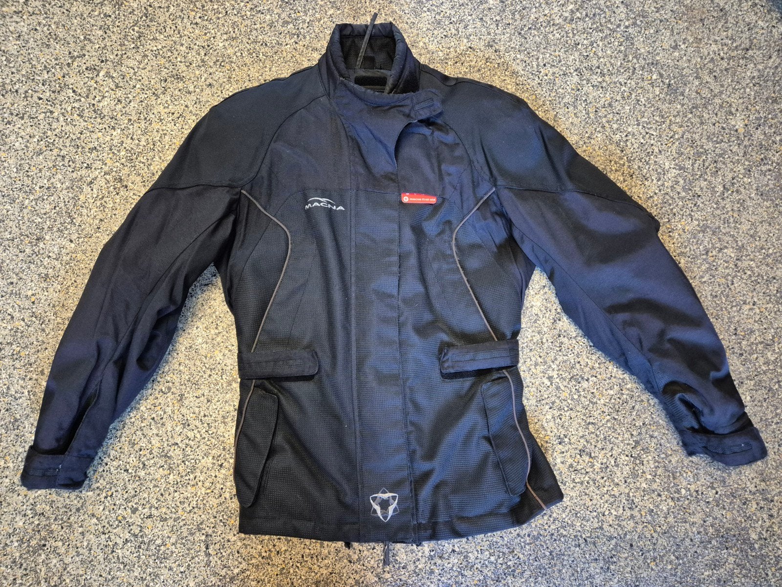 Macna dames motorjas maat M, Jas | textiel, Ophalen of Verzenden, Dames, Tweedehands