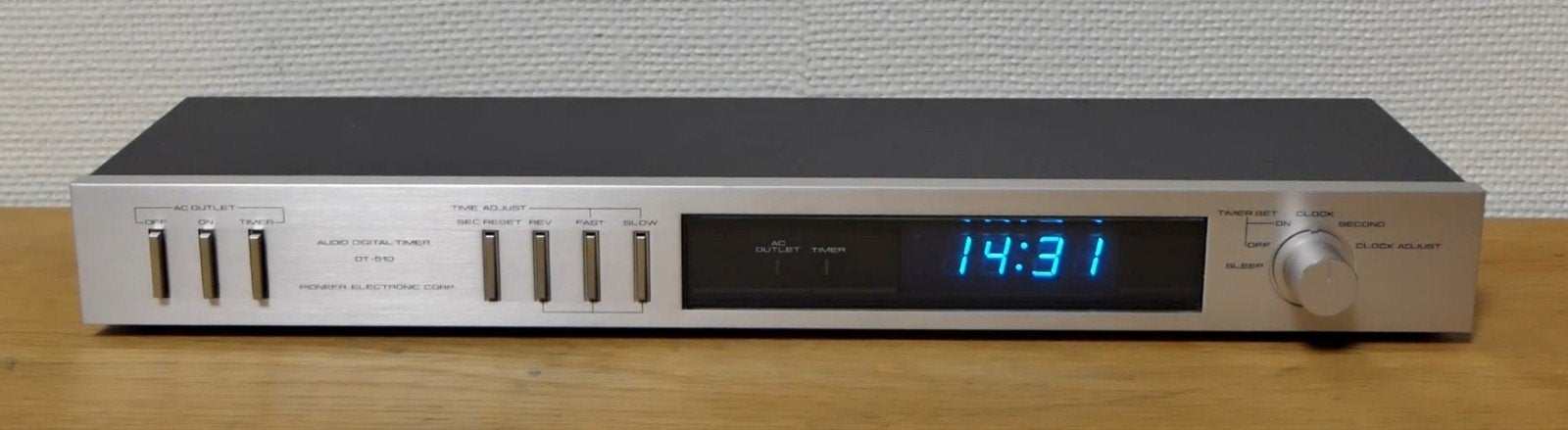 Pioneer DT-510 timer BLUE