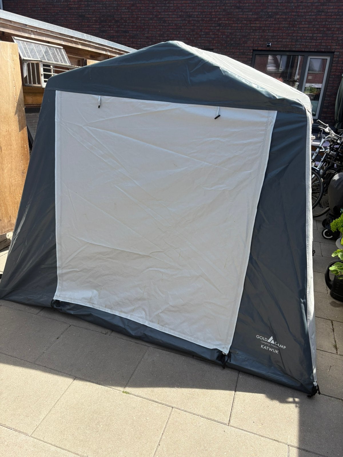 Schuurtent, Ophalen of Verzenden, Zo goed als nieuw, Tot en met 4