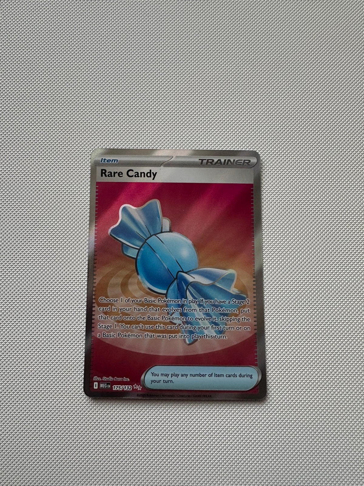 Rare Candy, Ophalen, Zo goed als nieuw