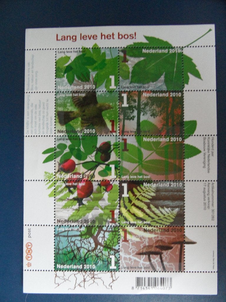 Postzegelvel lang leve het bos *** met korting ***, Ophalen of Verzenden, Postfris