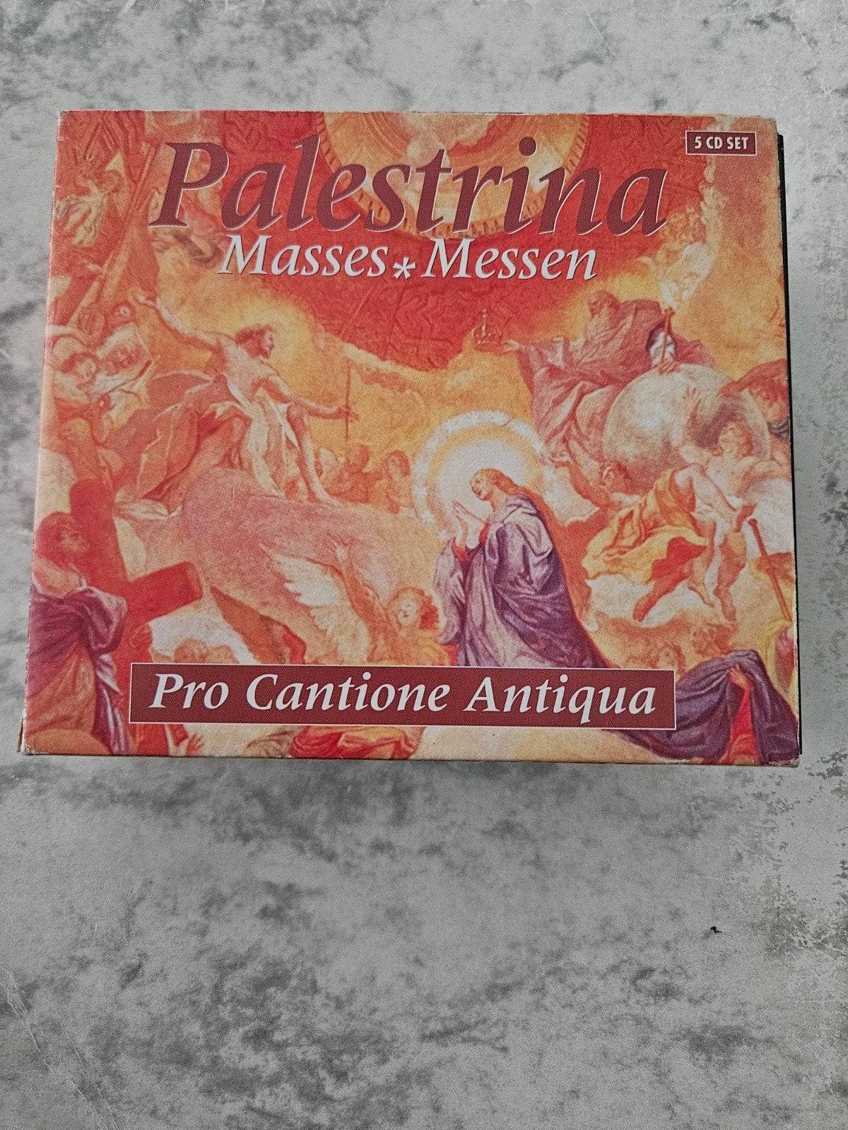 CD Box: Palestrina - Masses / Messen (5 CD Box set) - Pro Ca, Ophalen of Verzenden, Gebruikt, Boxset, Vocaal