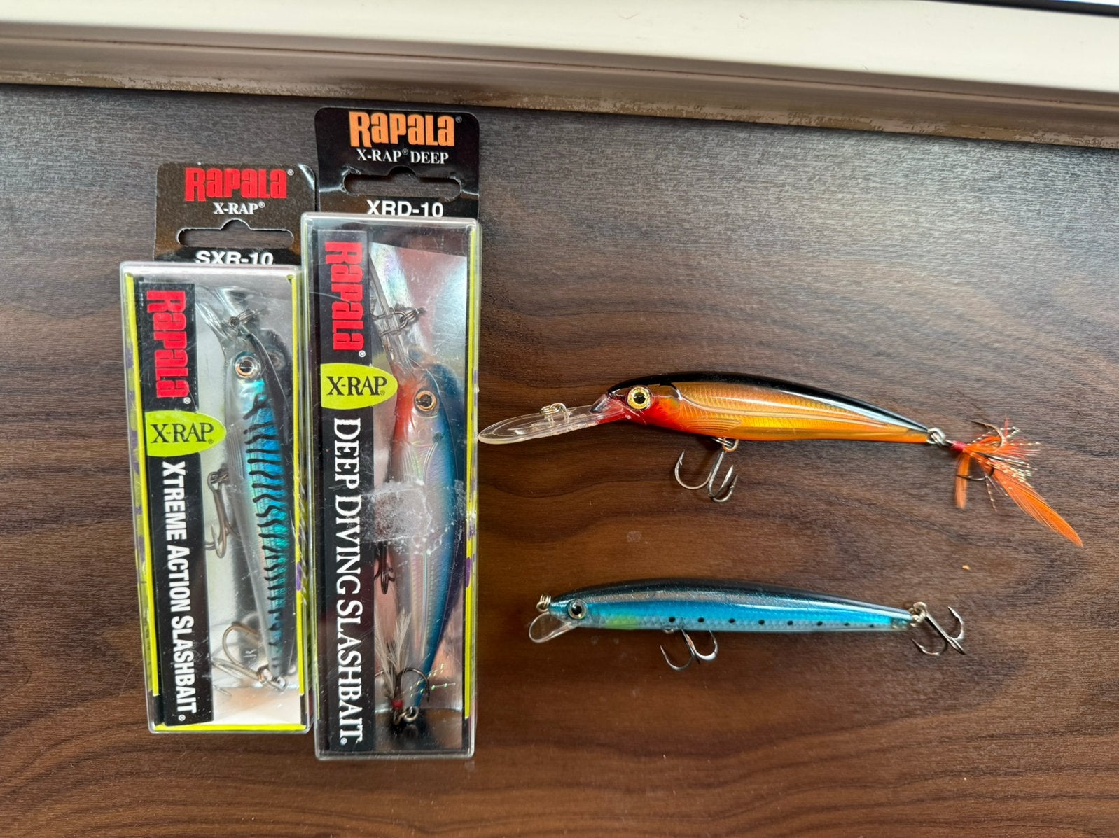 Rapala max rap en x rap kunstaas pluggen, Ophalen of Verzenden, Zo goed als nieuw, Overige typen