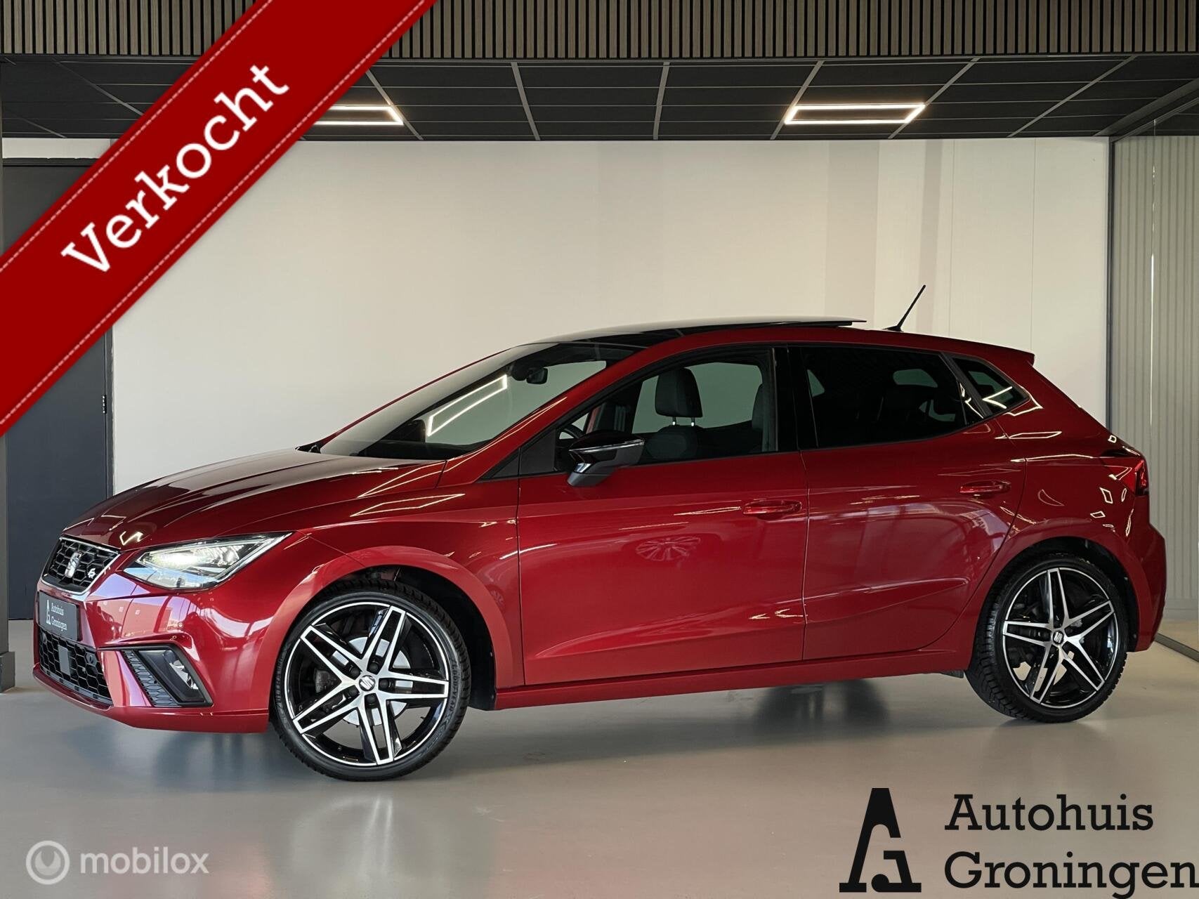 SEAT Ibiza 1.0 TSI FR | Pano | ACC | Keyless | Camera | Lede, Auto's, Voorwielaandrijving, Dealer onderhouden, Euro 6, 116 pk