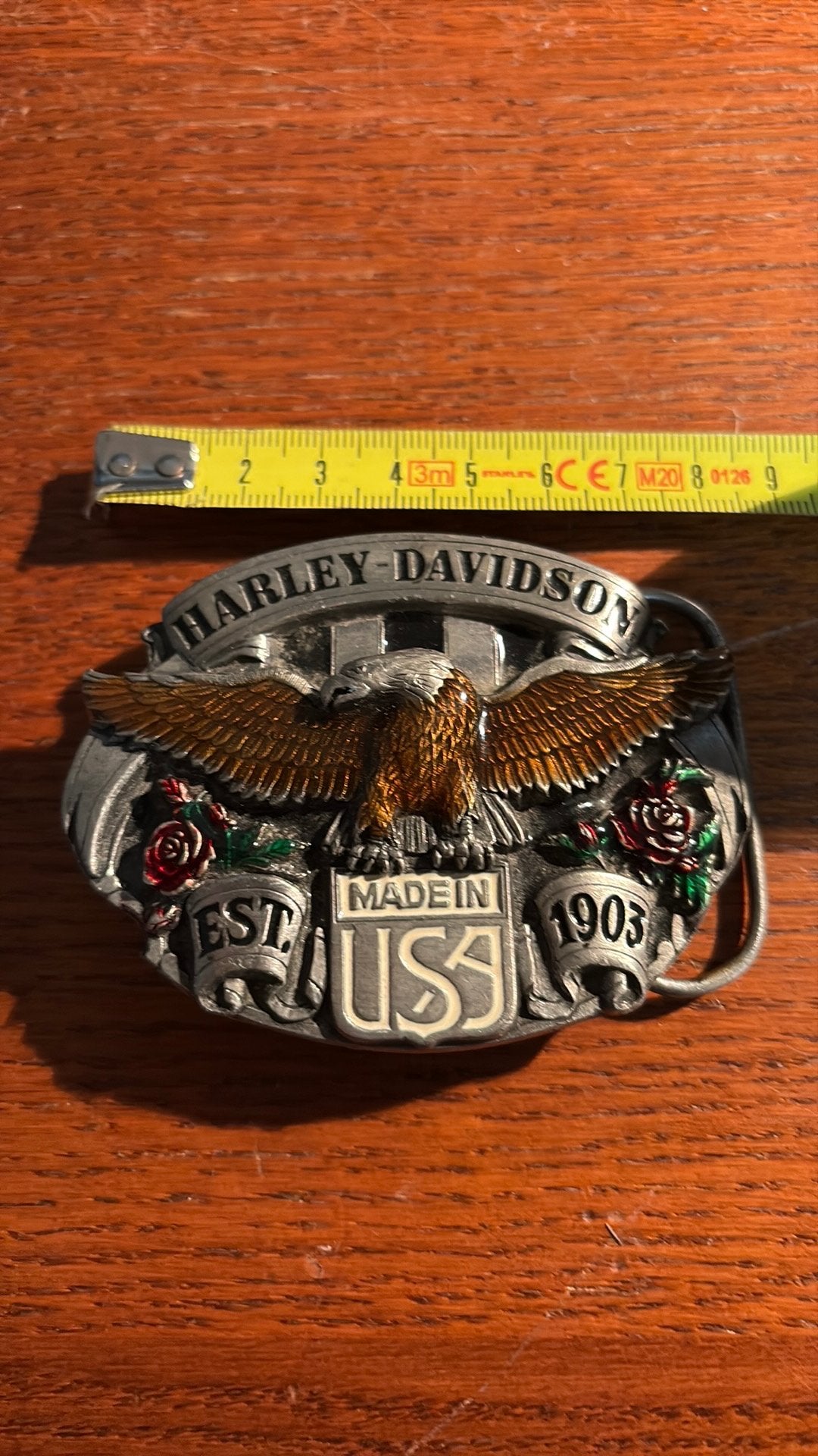 Buckle riemgesp Harley Davidsin fantastisch, Losse buckle of gesp, Overige kleuren, Minder dan 95 cm, Ophalen of Verzenden