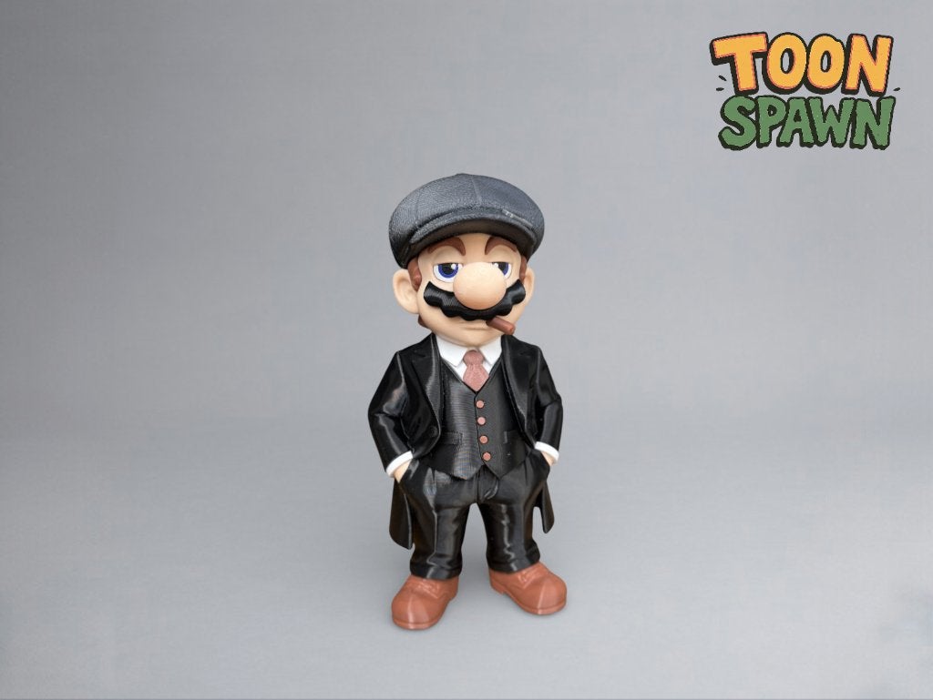 Mario Shelby – Mario x Shelby Mash‑up Figurine – 27 cm, Ophalen of Verzenden, Nieuw, Overige typen