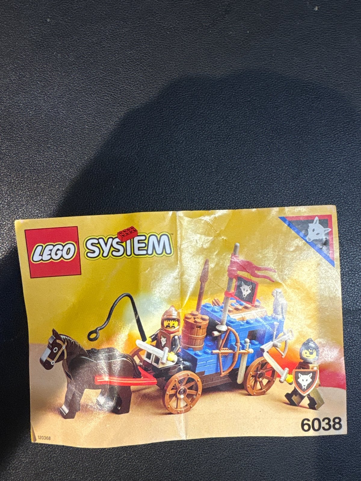 Lego Castle Wolfpack Wagen (6038) met handleiding, Gebruikt, Lego, Ophalen of Verzenden, Compleet
