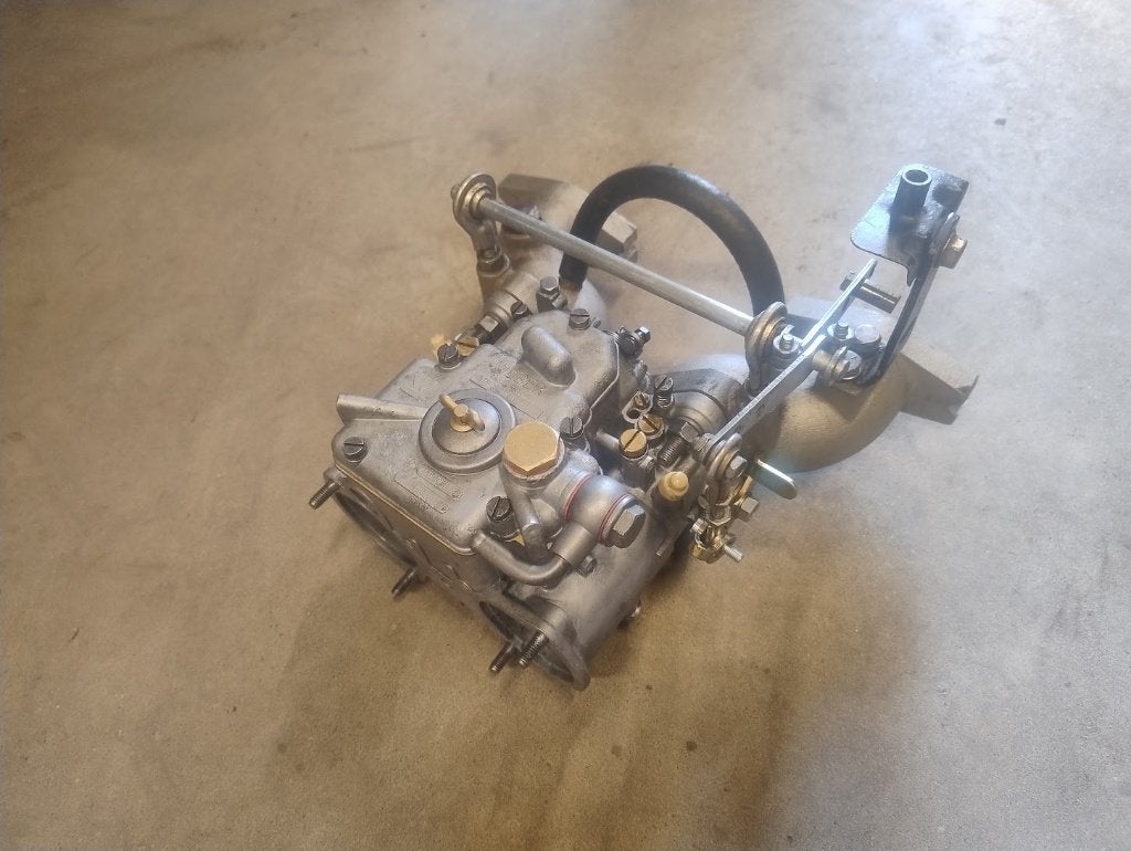 MG 1275 Weber 45DCOE dubbele carburateur, Ophalen, Gebruikt, MG