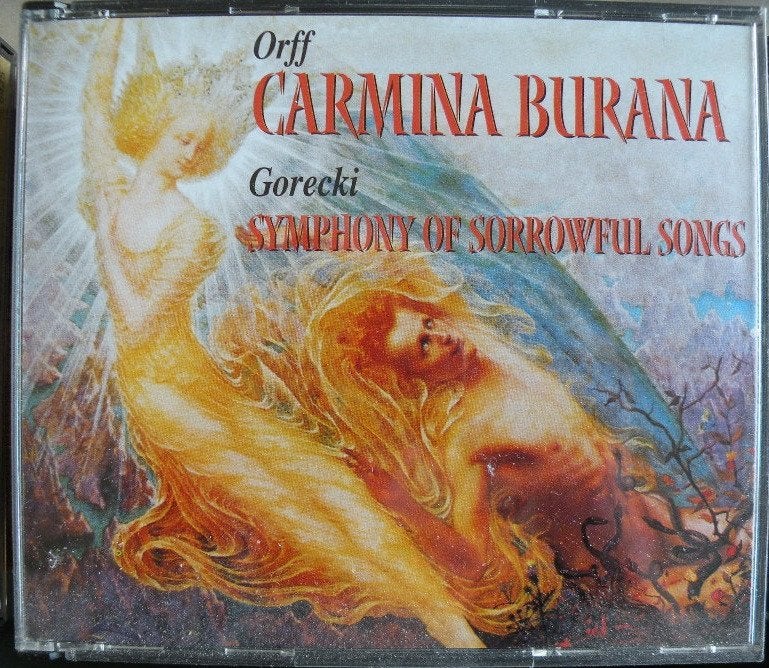 Carmina burana – Carl Orff/ symphony 3-Gorecki. Dubbelc.d., Ophalen of Verzenden, Classicisme, Zo goed als nieuw, Overige typen