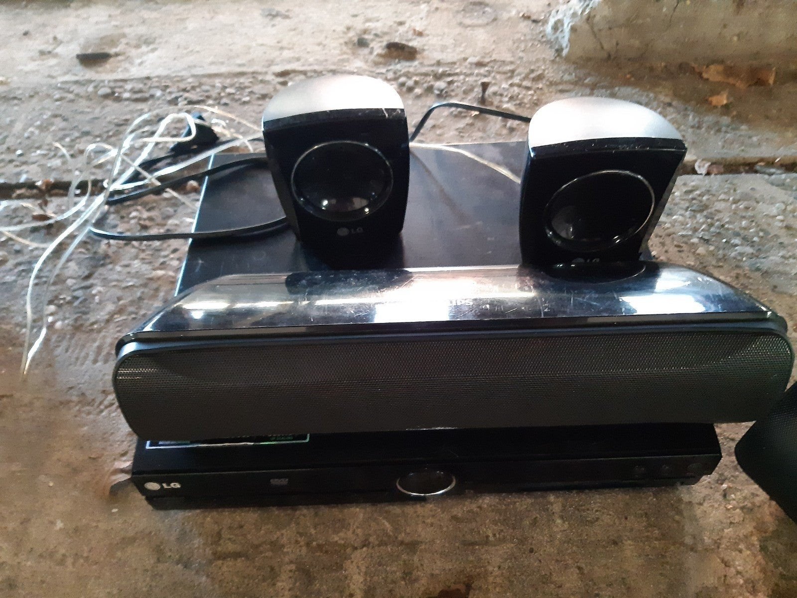 L.G. Home cinema set inclusief speakers, Ophalen, Zo goed als nieuw