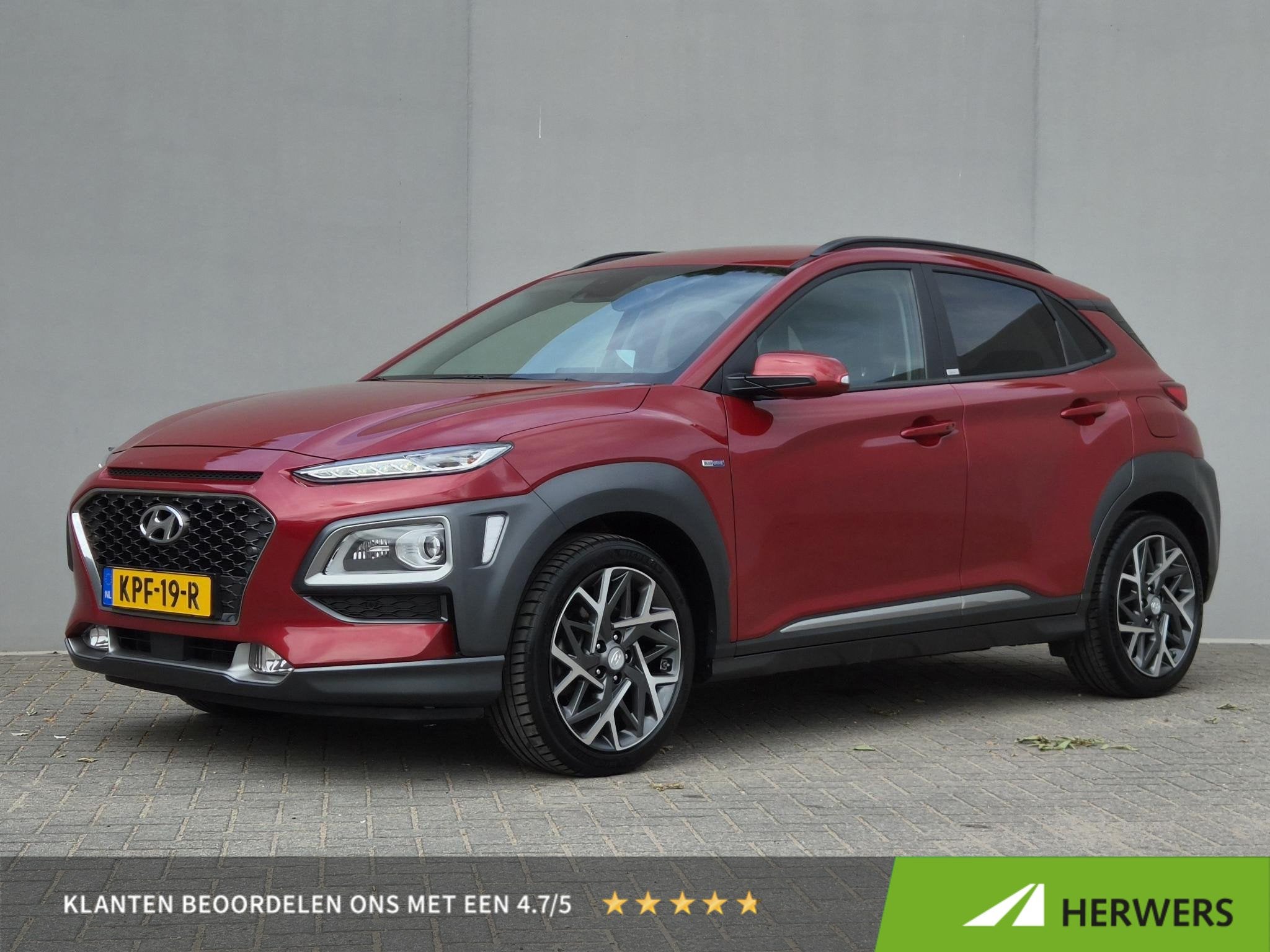 Hyundai Kona 1.6 GDI HEV Premium / Dealer onderhouden / Head, Dealer onderhouden, Gebruikt, Euro 6, 2 kWh