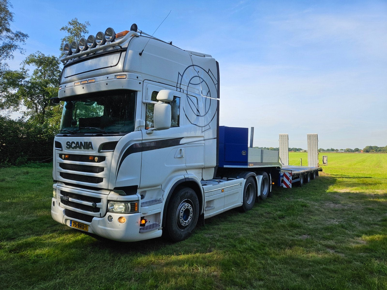 machine transport dieplader transport agrarisch