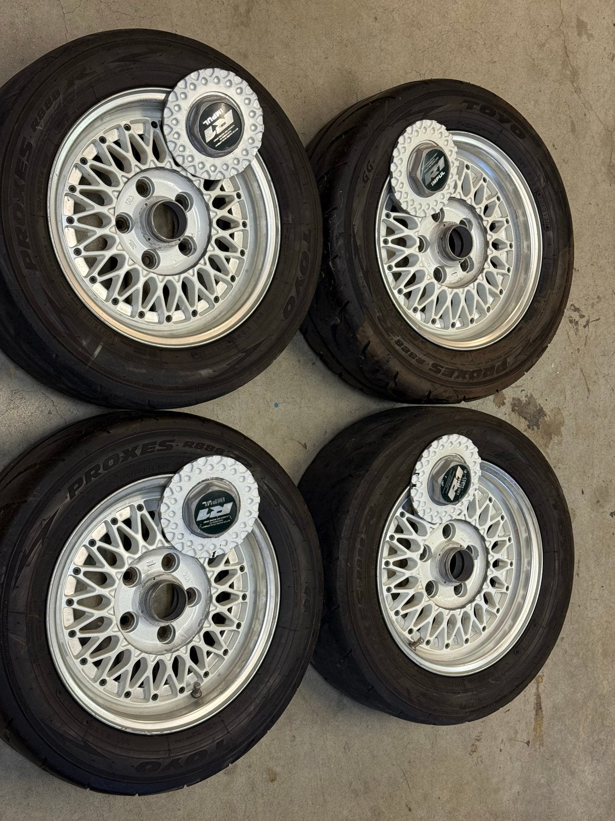 14 inch Impul R1 velgen 5x114.3 JDM uit Japan, Auto-onderdelen, Ophalen, 14 inch, Gebruikt, Banden en Velgen