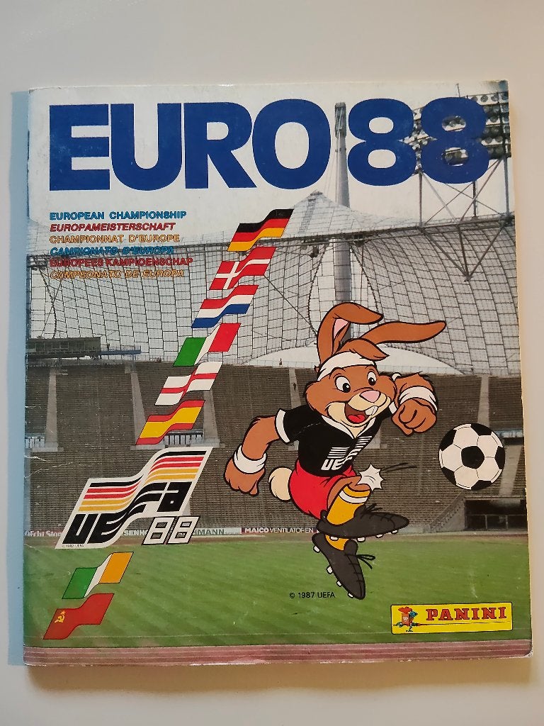 Panini Euro 1988, Ophalen of Verzenden, Gebruikt, Buitenlandse clubs, Spelerskaart