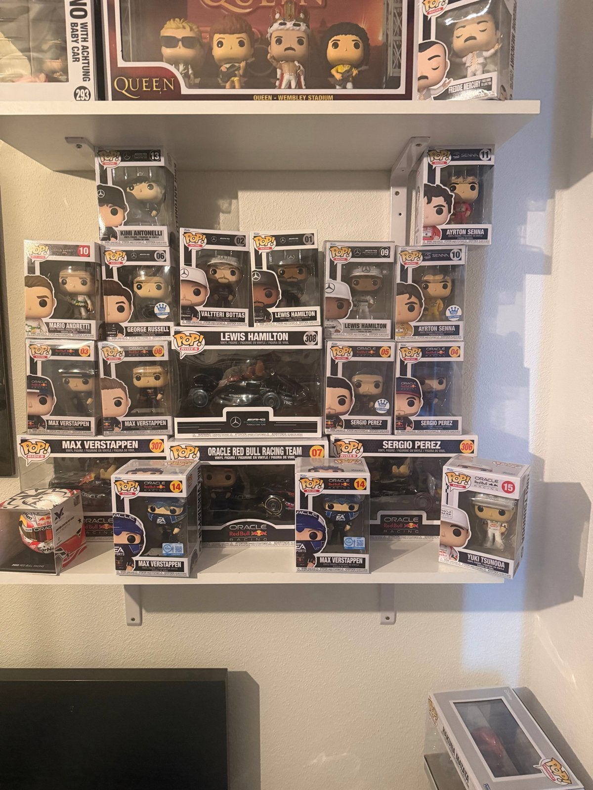 Grote collectie Funko Pop! F1 coureurs en auto's, Ophalen of Verzenden, Zo goed als nieuw