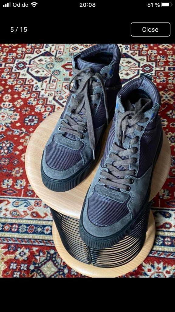 Zwarte Diesel sneakers maat 42, Ophalen of Verzenden, Gedragen, Zwart, Sneakers of Gympen