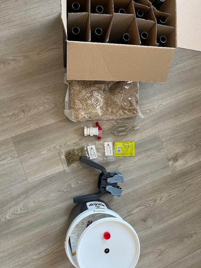 Bierbrouw basis set, Hobby en Vrije tijd, Overige Hobby en Vrije tijd, Ophalen of Verzenden, Nieuw