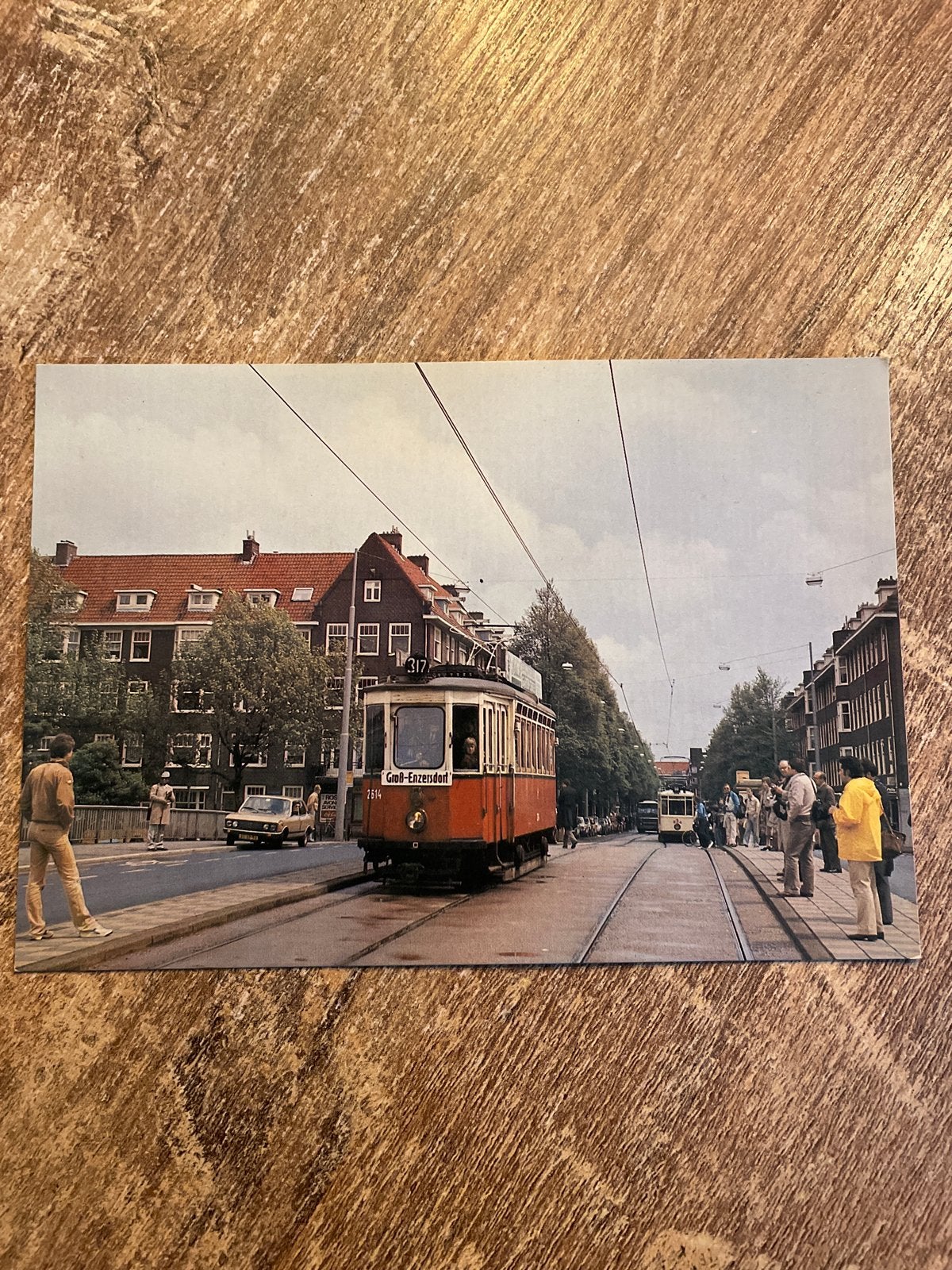 Ansichtkaart Amsterdam tramlijn 17 mei 1981, Ophalen of Verzenden, 1980 tot heden, Ongelopen, Noord-Holland