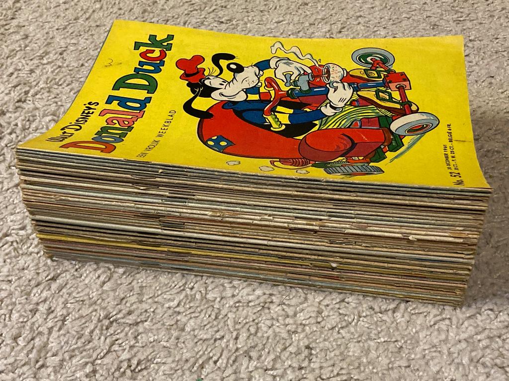 41x Donald Duck Weekblad - Jaargang 1961 - Kan per stuk, Boeken, Strips | Comics, Gelezen, Meerdere comics, Europa, Ophalen of Verzenden