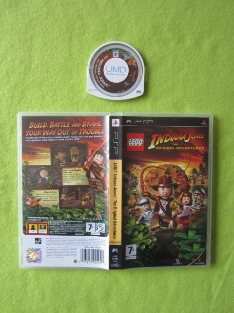 Lego Indiana Jones PSP Playstation, Spelcomputers en Games, Gebruikt, 2 spelers, Ophalen of Verzenden, Platform
