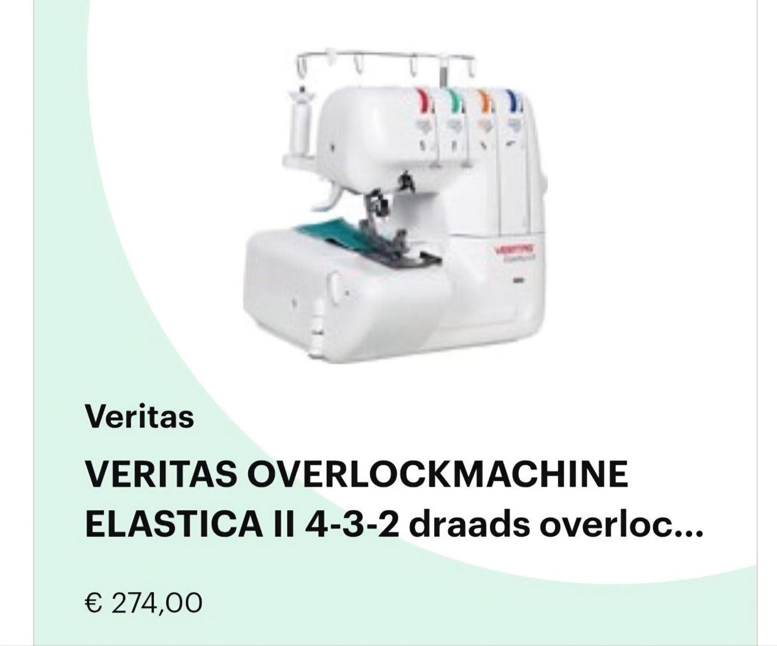 Overlockmachine, Ophalen, Nieuw, Lockmachine, Overige merken