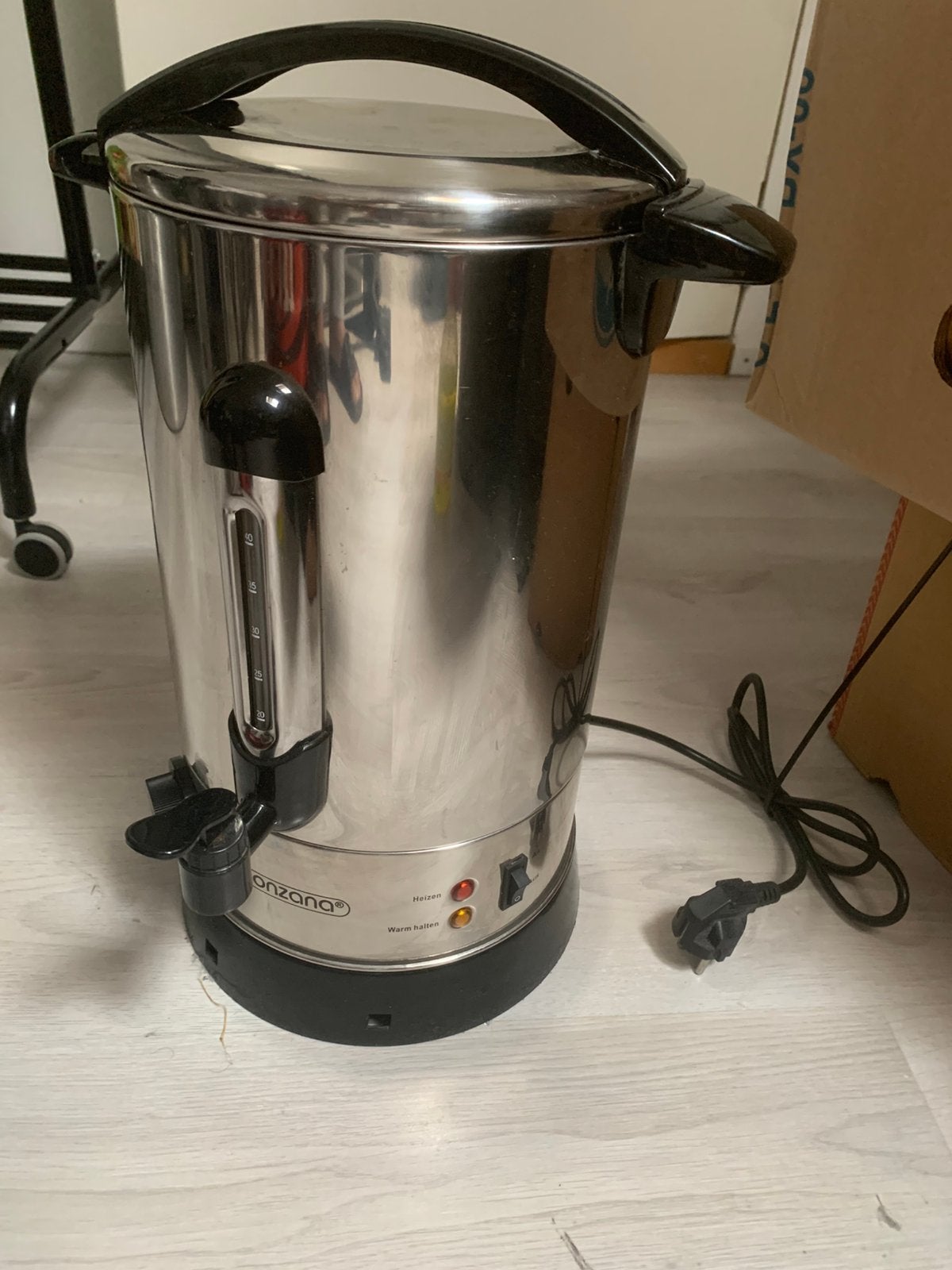 Percolator voor koffie in goede staat., 2 liter of meer, Ophalen of Verzenden, Zo goed als nieuw