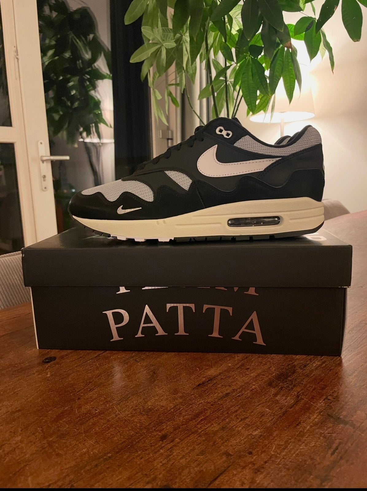 Patta Wave - Black - Maat 45, Ophalen of Verzenden, Nieuw, Zwart