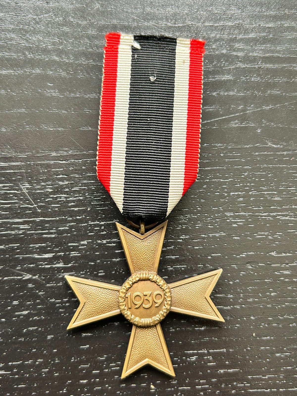 WW2 Duitse KVK 2e klasse zonder zwaarden Deschler & Sohn, Verzamelen, Militaria | Tweede Wereldoorlog, Ophalen of Verzenden, Overige soorten