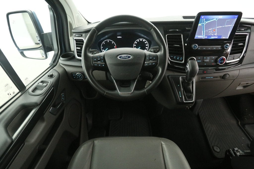 Ford Transit Custom 2.0 TDCI L2H1 Limited 170PK | Dubbele Ca, Auto's, Bestelauto's, 15 km/l, Euro 6, 4 cilinders, Blauw