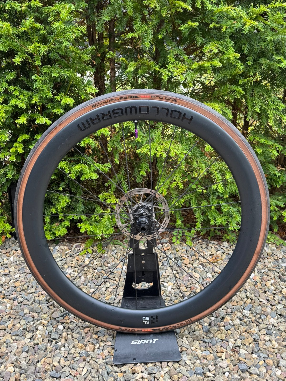 HollowGram R 50 SL Carbon Wielset - DT-Swiss 240, Gravelbike, Zo goed als nieuw, Carbon, Ophalen