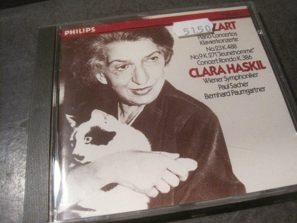 Clara Haskil Mozart Piano Concertos Paumgartner op Philips, Ophalen of Verzenden, Classicisme, Zo goed als nieuw, Kamermuziek