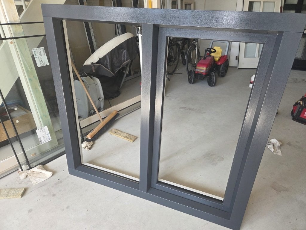 Schuco living Kunststofkozijn, Doe-het-zelf en Verbouw, Kozijnen en Schuifpuien, Kunststof, Raamkozijn, Nieuw, Inclusief glas