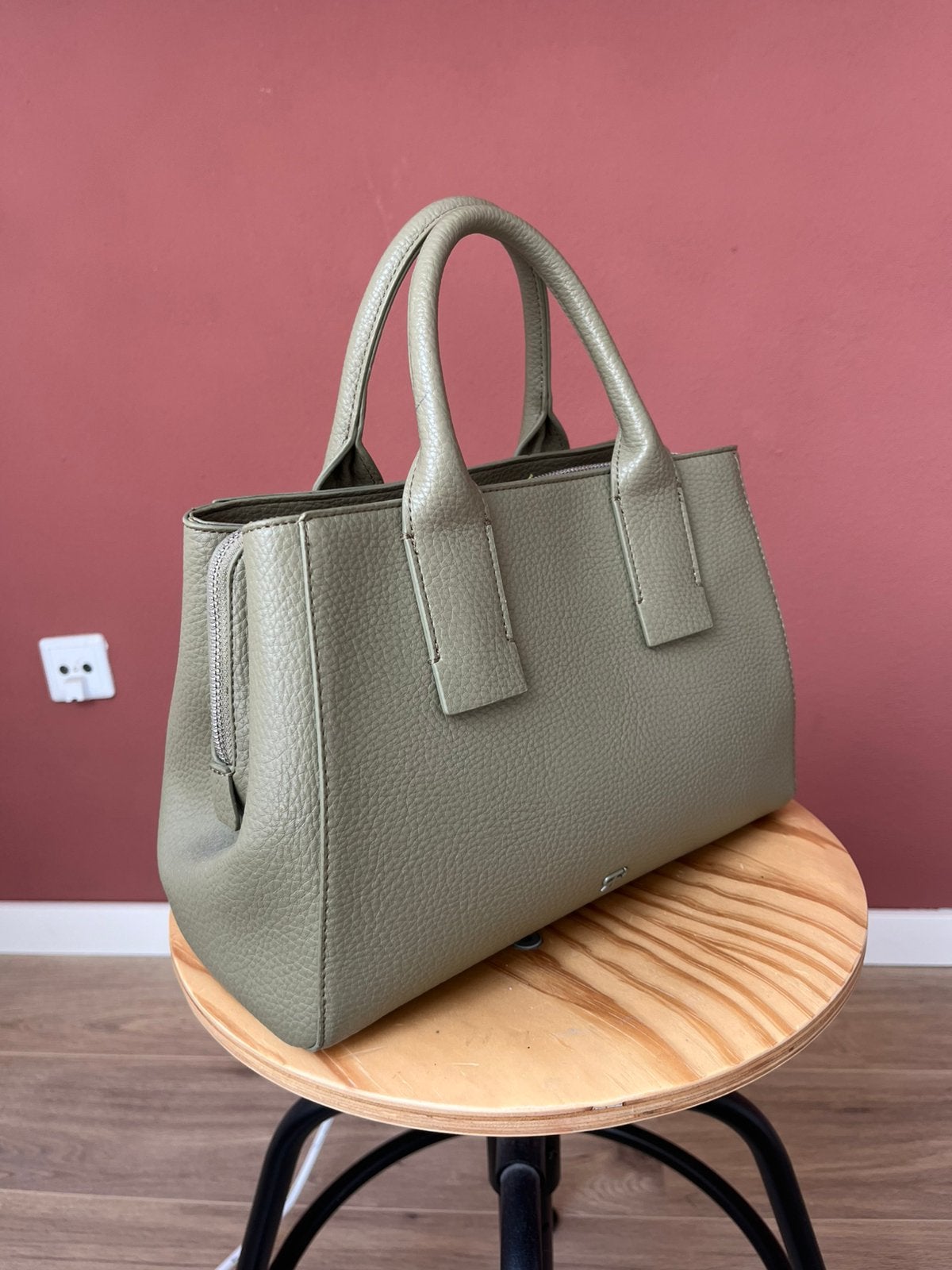 parfois tote bag, Verzenden, Minder dan 40 cm, Minder dan 20 cm, Groen