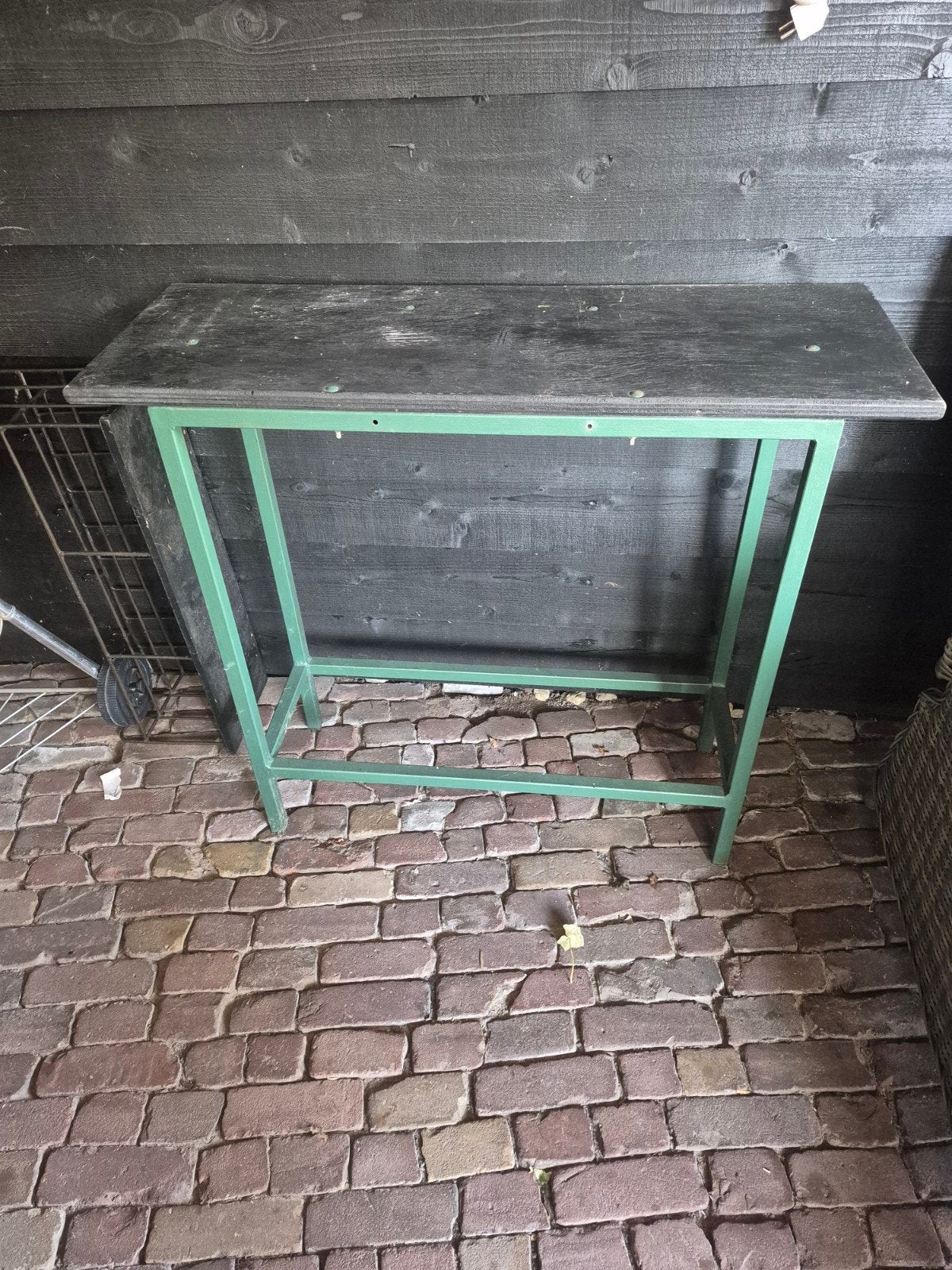 Werkbankje plantentafeltje stevig, Ophalen, Zo goed als nieuw