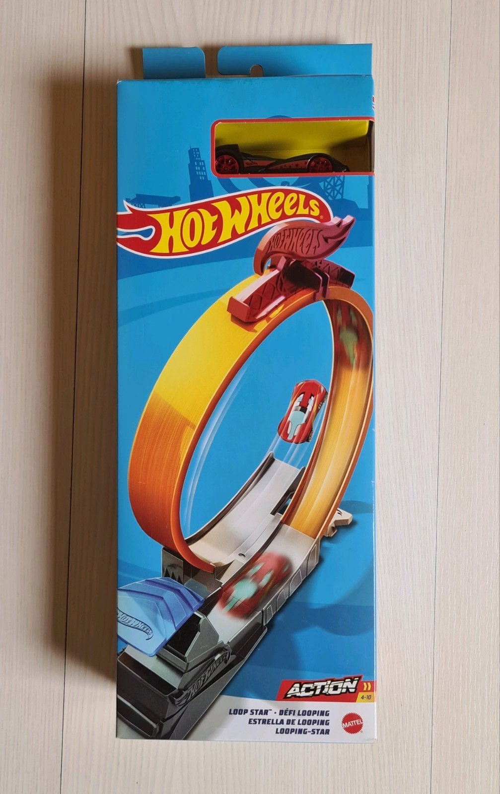 Hot Wheels Loop Star Racebaan - Nieuw in verpakking, Kinderen en Baby's, Ophalen, Racebaan, Nieuw, Met looping