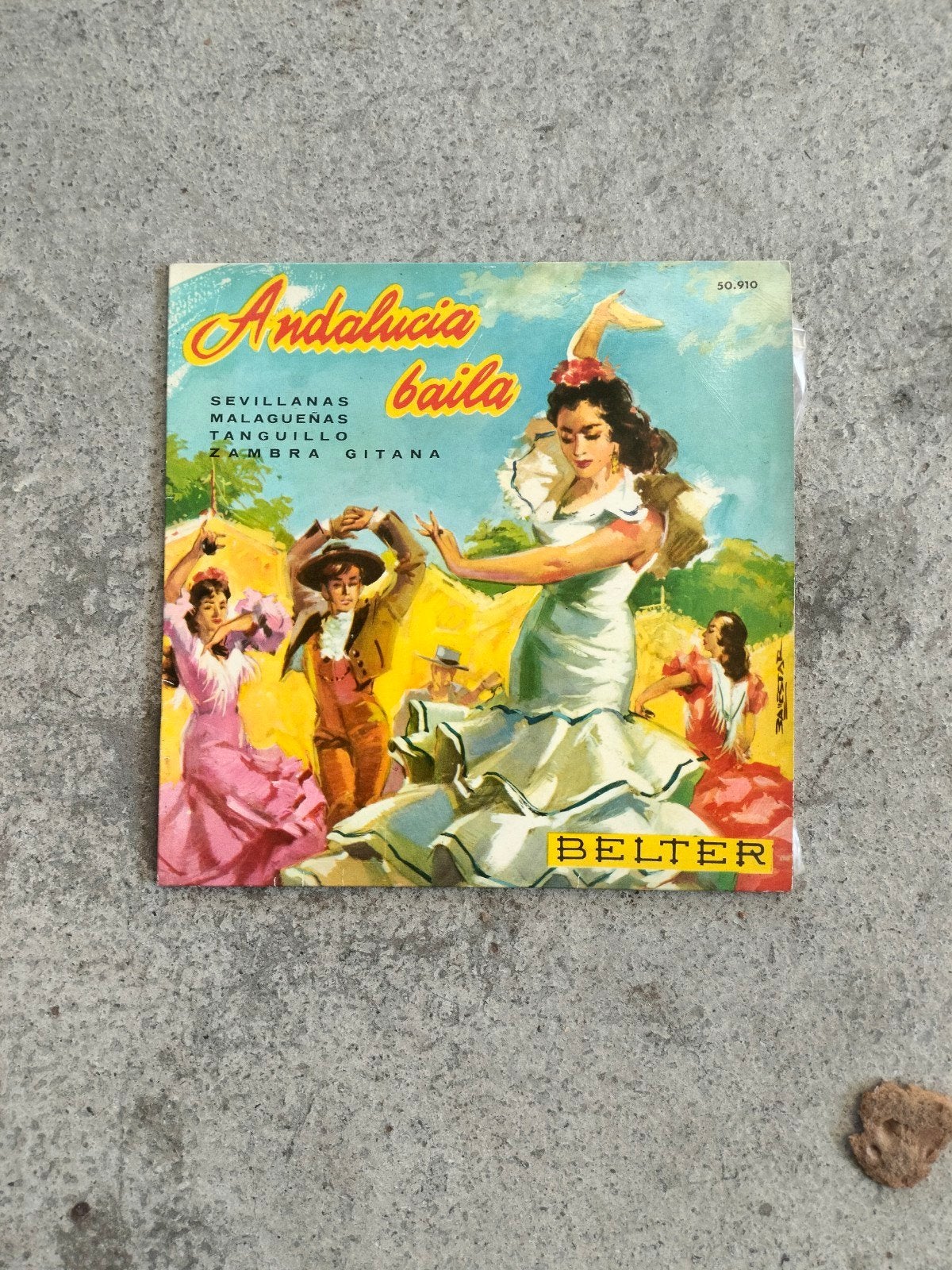 Vintage EP "Andalucía Baila" - Paquito Simón (1960), Gebruikt, Wereldmuziek, 7 inch, Import