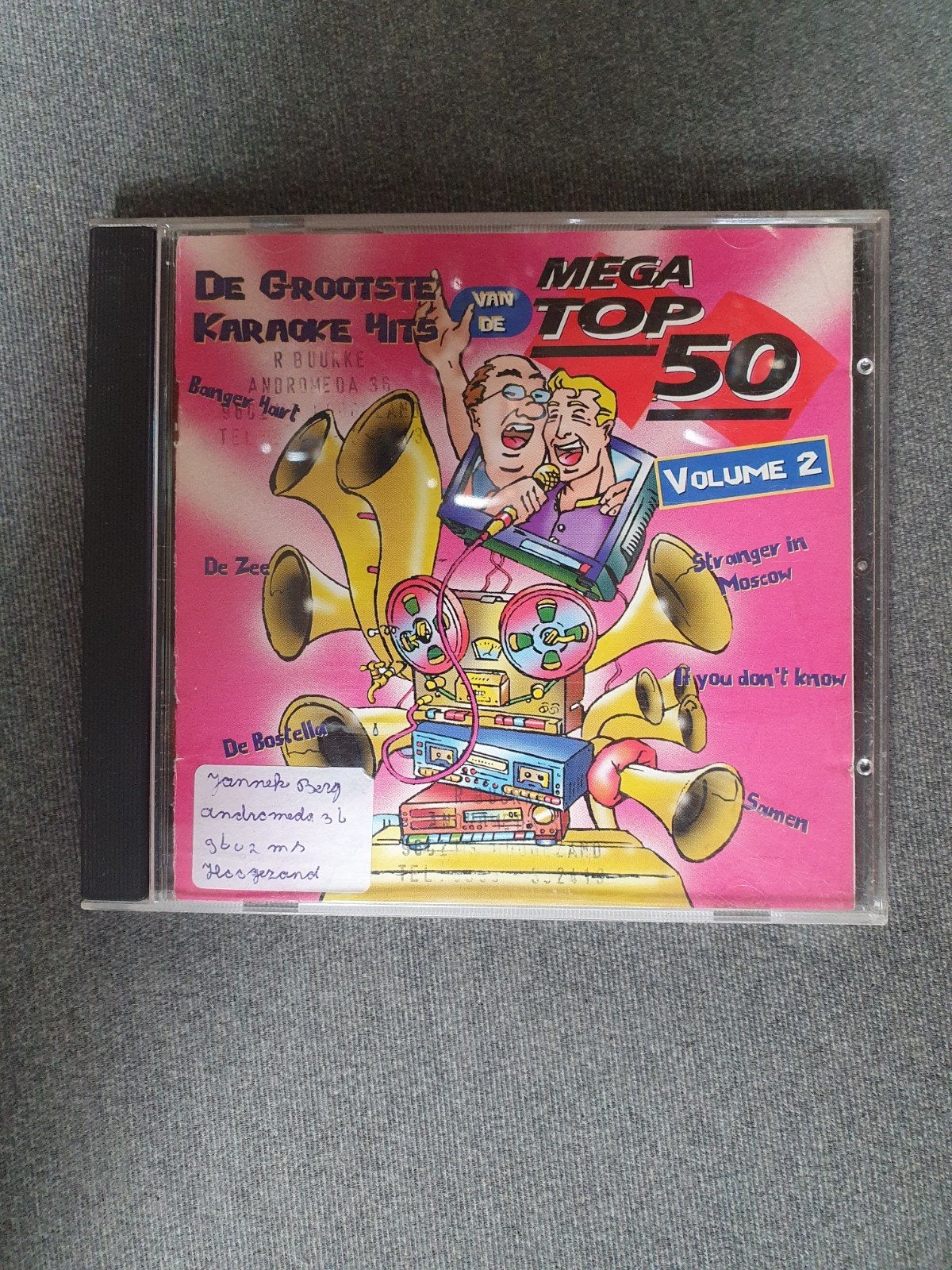 Mega Top 50 Volume 2 - De Grootste Karaoke Hits CD, Gebruikt, Overige genres, Ophalen of Verzenden, Verzamelalbum