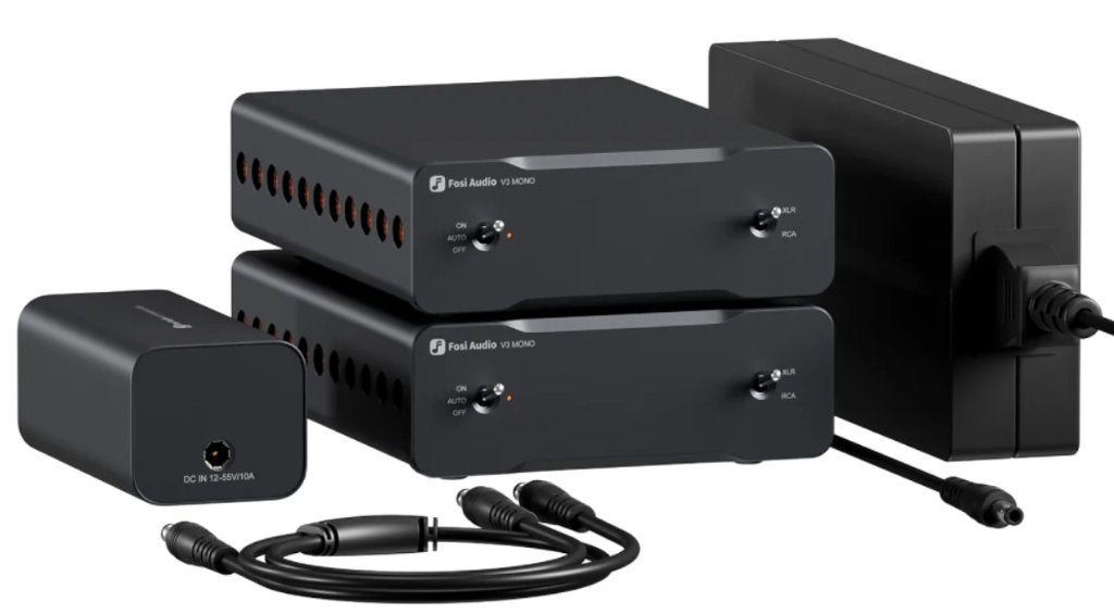 Fosi V3 Mono Versterker Combo met 48V/10A PSU, Audio, Tv en Foto, Overige merken, Ophalen of Verzenden, Zo goed als nieuw, 120 watt of meer
