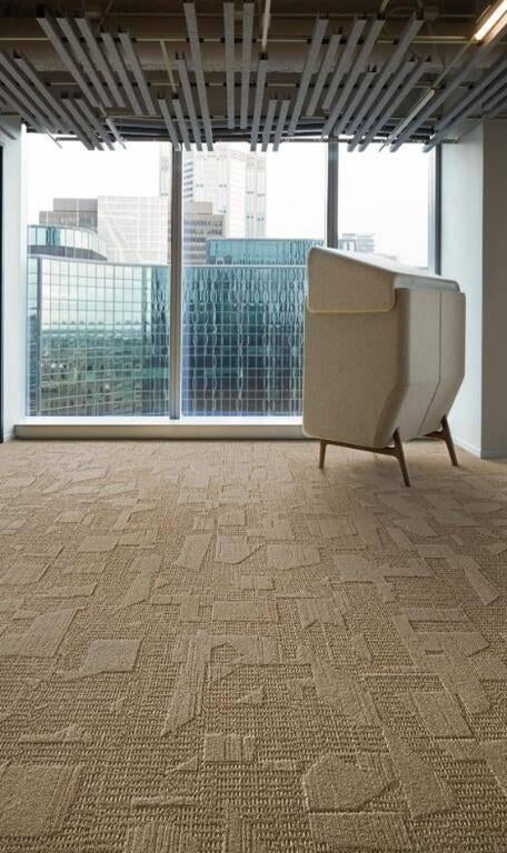 Beige tapijttegels E612 Wheat nieuw in doos, 75 m² of meer, Beige, Nieuw, Ophalen of Verzenden