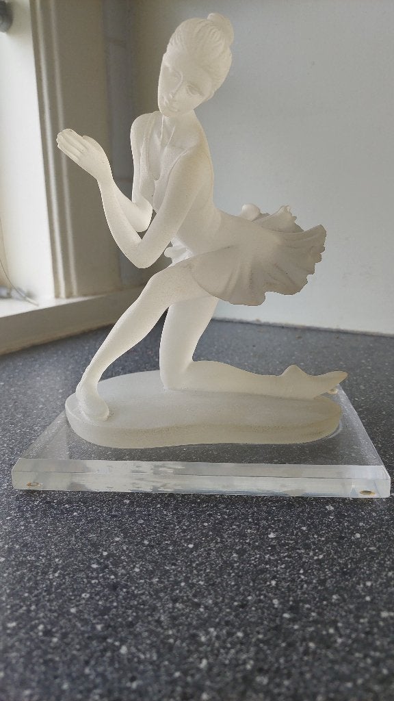 Ballerina beeldje, Verzamelen, Ophalen of Verzenden, Zo goed als nieuw, Mens