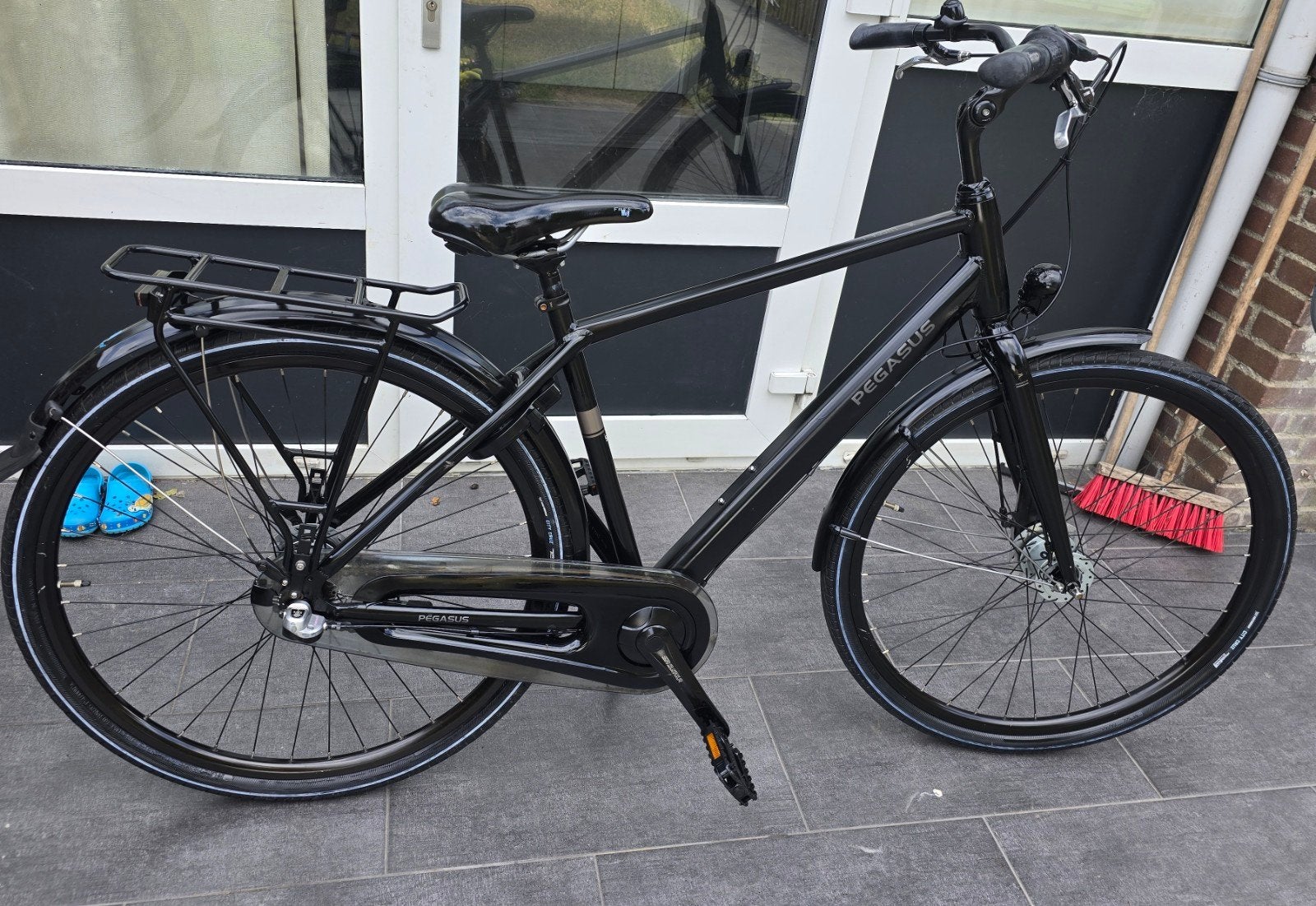 pegasus Lucca 1 jongensfiets, Fietsen en Brommers, Fietsen | Heren | Herenfietsen, Gebruikt, Versnellingen, 49 tot 53 cm, Trommelrem
